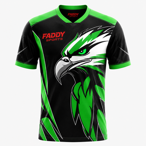 Camiseta Deportiva Personalizada Profesional para Esports, Sublimada, Transpirable, Uniforme de Equipo, Secado Rápido, con Estampado de Águila - Product Image 1