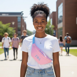 Riñonera de la Hermandad Gamma Phi Delta para mujer, bandolera de Cordura, riñonera para exteriores, riñonera utilitaria, riñonera informal - Product Image 4