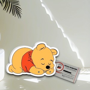 Trendy Bear Holding <b>Balloons</b> Acrylic Lash Tiles Plate Magnetic Lash Making Tile Custom Logo Color Flower Circle Beauty Tools - Product Image 6