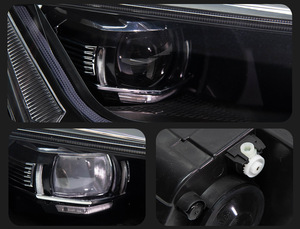 Kit de modernisation de phares LED pour <span class=keywords><strong>Volkswagen</strong></span> Sagitar 2012-<span class=keywords><strong>2018</strong></span> avec feux de jour DRL, clignotants séquentiels et lentille de projecteur - Product Image 6