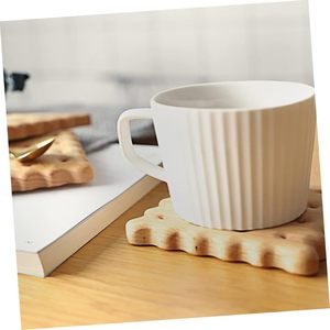 Bandeja Cuadrada de Madera de Roble Hecha a Mano de Lujo para Servir Té, Café y Bebidas, para el Hogar - Product Image 4