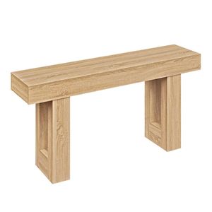 63\" Farmhouse Console <b>Table</b> with Spacious Bottom Storage Narrow <b>Pine</b> Entryway <b>Table</b> for Home Apartment or Hotel Use - Product Image 4