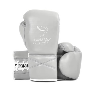 Ensemble de boxe FLY personnalisable avec matériau PVC/PC pour l'entraînement aux arts martiaux MMA Sanda, protection des poignets et des mains-PROTECTION DE LA TÊTE à lacets - Product Image 5