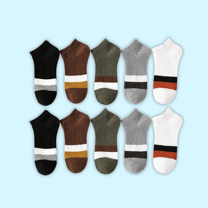Summer <b>Running</b> High Quality <b>Socks</b> Sport <b>Socks</b> Knitted Athletic Mesh Ankle Low Cut Cuff Breathable Fashionable for Men - Product Image 1