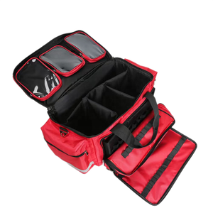 Bolsa Médica de Emergencia de Tela Oxford Resistente al Agua, Kit de Trauma con Correa de Hombro Acolchada y Compartimentos Grandes - Product Image 6