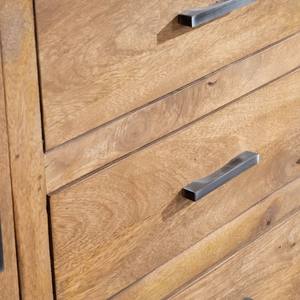 Vandana Crystal Layer 180cm mango wood <b>sideboard</b> with central glass door Presolino - Product Image 3