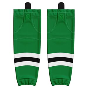 Wholesale Price Custom Logo Printed Tackle Twill Stripes Sublimated <b>Moisture</b>-Wicking Sports Wear Grip Stretch Ice Hockey <b>Socks</b> - Product Image 1