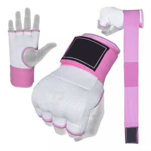 Guantes de Boxeo Acolchados con Gel y Cuero, con Cierre Ajustable, Color Personalizable, para Adultos, para Sparring - Product Image 6
