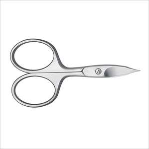 Ciseaux à cuticules personnalisés avec logo privé, style russe, pour droitiers, en acier inoxydable, lame incurvée et tranchante, pour la beauté des ongles - Product Image 4