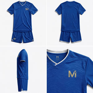 Ropa deportiva de fútbol de élite, camiseta de fútbol, pantalones cortos, uniforme de entrenamiento, conjunto deportivo para gimnasio, correr, equipo, MALUZA INDUSTRIES - Product Image 6