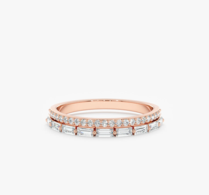 Anillo de Diamante Cultivado en Laboratorio de Oro de 14 Quilates Estilo Antiguo, Certificado IGI, Corte Brillante, Joyería de Boda para Mujer, Clásico - Product Image 2