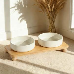 Tazón de Cerámica para Perro Hecho en Fábrica con Construcción Resistente y Duradera, Boca Ancha, Base Estable, Interior Liso, Diseño de Fácil Limpieza - Product Image 6