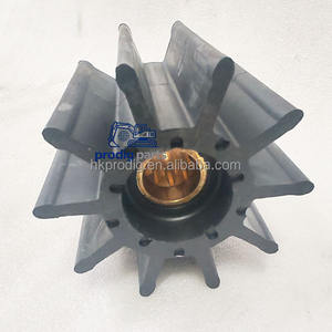 322-8595 Pompe à eau flexible à 10 aubes pour excavatrice, roue à aubes en caoutchouc 3228595 pour moteurs marins 3412 et C32 - Product Image 1