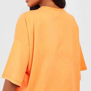 Camisetas de Verano 2026 al por Mayor para Mujer, Corte Regular, Estilo Urbano, Impresión de Logotipo Personalizado, Poliéster/Algodón, Ecológicas, Antiarrugas - Product Image 4