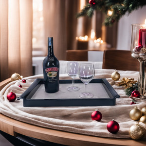 Faux shagreen Trays set Serving from Viet Nam - Product Image 1