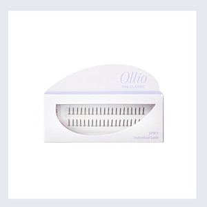 Extensions de cils Ollio coréennes, cils individuels classiques en grappe, paquet unique, effet pointu, fabriqués en Corée - Product Image 2