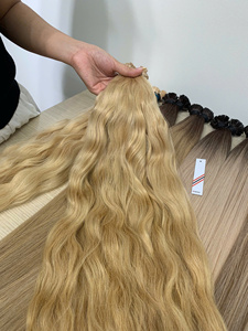ต่อผมแท้เวียดนาม 100% ขายดีที่สุด ผลิตภัณฑ์ผมปลายแบนสวยงามสำหรับผู้หญิง ผมซุปเปอร์ดับเบิ้ลดรอน - Product Image 6