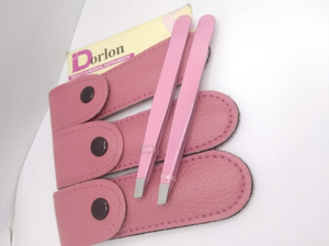 Nouvelles pinces à sourcils professionnelles colorées en acier inoxydable, pinces à sourcils personnalisées avec logo, pinces à sourcils pour épilation des poils incarnés au Pakistan - Product Image 2