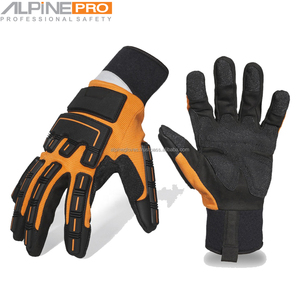 Guantes resistentes para jóvenes más vendidos Nuevos guantes de impacto y extinción de incendios con protección de manos y brazos mecánica TPR antideslizante - Product Image 6
