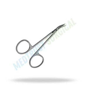 Ciseaux chirurgicaux Converse à angle droit de 10 cm, micro-ciseaux ORL en acier inoxydable, instrument de coupe de précision - Product Image 3