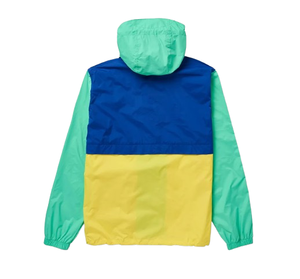 Chaqueta Cortavientos con Capucha y Bloques de Color, de Poliéster, de Secado Rápido, Resistente al Viento, Impermeable y Transpirable, para Correr - Product Image 2