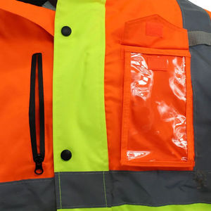 Chaqueta de Seguridad Reflectante Ligera y Resistente para Hombre, Hecha a Medida, Transpirable, Antiestática, Precio Razonable, Servicio OEM - Product Image 5