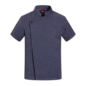 Camisa de Chef Personalizable Hecha en Pakistán 2026, Camisa de Manga Larga con Estampado para Gerente de Restaurante - Product Image 1