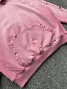 Sudadera con Capucha de Invierno para Mujer de Alta Calidad, Lavado Ácido, 100% Algodón, Color y Talla Personalizables, Superventas, Servicio OEM - Product Image 2