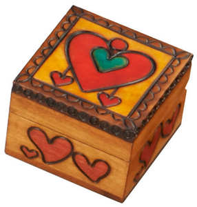 Elegante Caja de Joyería de Madera Estampada, Hecha a Mano, Personalizada, de Primera Calidad, Organizador de Joyas para Regalos Modernos, Decoración del Hogar y Tocador - Product Image 2