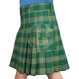 Jupes Kilt Écossaises Premium Solides, Respirantes, Décontractées, Élégantes et Confortables pour un Usage Quotidien - Product Image 3