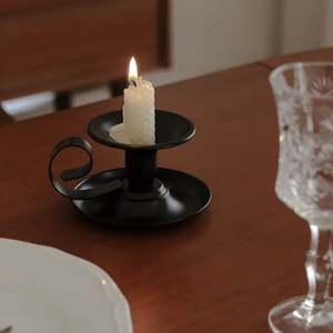 Porte-bougie de 2,55 pouces de hauteur, résistant à la chaleur, décoration pour la maison - Product Image 2