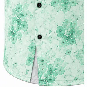Camisa Tropical para Hombre con Diseño Estampado Elegante, Tela Cómoda y Corte Relajado para el Verano - Product Image 5