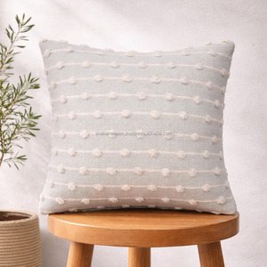 100% Cotton Bohemian Cushion Cover With Fringed <b>Bed</b> Room Pillow Case <b>Sofa</b> Boho Beautiful Accent Wool Pillows Covers Boho - Product Image 5