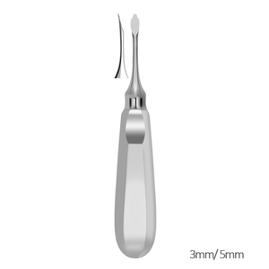 เครื่องมือผ่าตัดทางทันตกรรม LUX-PERIO แบบแมนนวล ขนาด 3 มม. x 5 มม. ทำจากสแตนเลส สำหรับการถอนฟันแบบไม่ทำลายเนื้อเยื่อปริทันต์ - Product Image 1