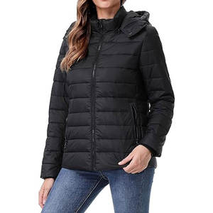 Chaqueta de Invierno para Mujer, Ligera, Impermeable, Acolchada, Chaqueta Corta de Plumón para Mujer, Chaqueta de Invierno Cálida, Informal y Cómoda - Product Image 6