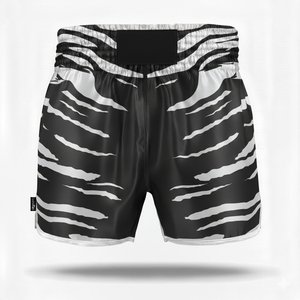Pantalones Cortos de Muay Thai Personalizados de Alta Calidad, Sublimados, de Poliéster, para Entrenamiento, Pedidos al por Mayor OEM ODM - Product Image 5