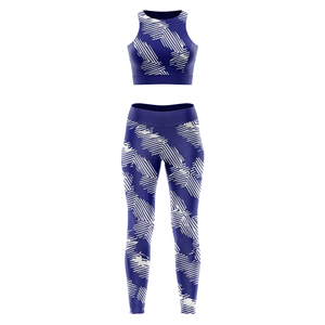 Ensemble de yoga par sublimation pour femme, best-seller, de qualité supérieure, vente en gros, pour adulte - Product Image 3