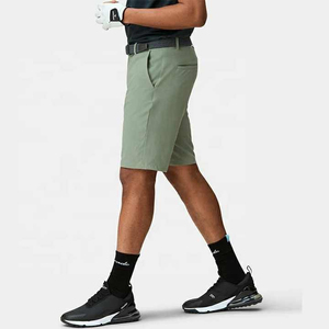 Pantalones Cortos Bermuda Color Caqui para Hombre, de Secado Rápido, Cintura Media, Casuales, para Actividades al Aire Libre, con Bolsillos - Product Image 2