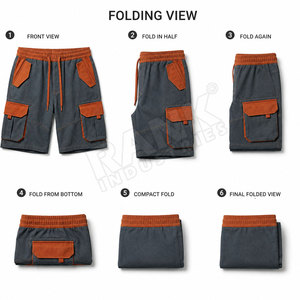 OEM Service New Design Men Cargo Shorts With Pocket Wholesale Rate Cheap Price Men Casual Wear Men Cargo Shorts - Product Image 6