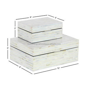 Caja de madera lacada con madera de alta gama, personalizada, para decoración, regalo, embalaje en cartón - Product Image 5