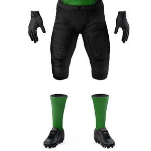 Conjunto de Uniforme de Fútbol Americano Personalizado para Jóvenes y Adultos, Jersey y Pantalones Sublimados, Transpirables, Resistentes, Ropa Deportiva para Partidos de Equipo - Product Image 6