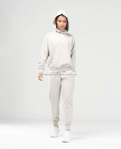 Fabricant Vente en gros Streetwear personnalisé Surdimensionné Polaire Femmes Sweat à capuche imprimé bouffant Casual Solid Knitted Hoodies pour Femme - Product Image 6