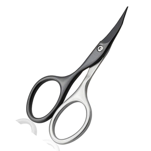 Professional Beauty Stainless Steel Black <b>Cuticle</b> <b>Scissors</b> Durable Sharp Curved Fine Tip for Nail Art With Customized Logo - Product Image 5