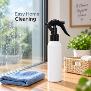 Botella de Spray con Gatillo de 200 ml de HDPE |   Contenedor de Limpieza de Plástico Resistente con Pulverizador para el Cuidado y Limpieza del Hogar - Product Image 2