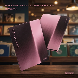 [Álbum Coreano Oficial 100%] BLACK&PINK - 3er MINI ÁLBUM [DEADLINE] (Versión BLACK) Álbum de K-POP - Product Image 3