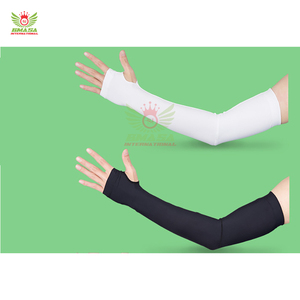 Manchons de refroidissement pour bras, protection solaire UV, accessoires de sport pour le basketball, en Spandex/Polyester, couleur et modèle personnalisables - Product Image 6