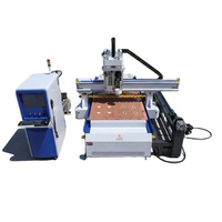 Routeur CNC 4 axes Jinan M-shine en promotion avec machine de gravure pour le travail du bois et les pièces de meubles 3D