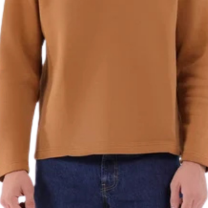 Sweat-shirt à capuche oversize marron personnalisé avec logo pour homme, en molleton épais, coupe décontractée, style streetwear, vente en gros - Product Image 5