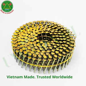 Clavos en espiral de 15 grados y 1-3/4 pulgadas con vástago liso para pistola de clavos a gas, directamente de fábrica en Vietnam |   Clavo en rollo - Product Image 3