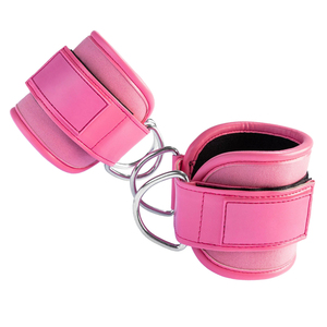 Sangles de cheville réglables et respirantes en nylon unisexe avec logo personnalisé pour machines à câble – Soutien du pied pour l'entraînement - Product Image 6